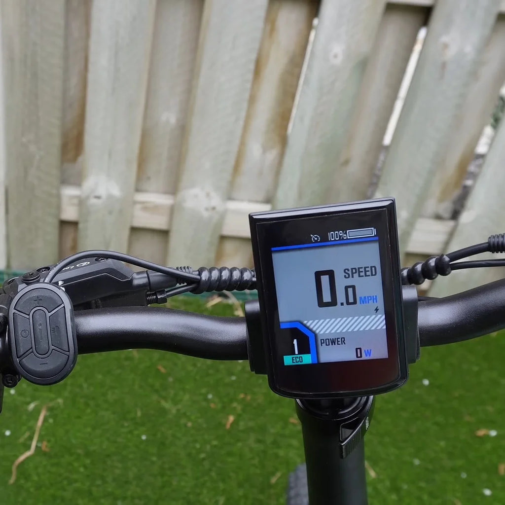 750W 20" Fat Tire 8-Speed Folding Electric Bike B36555