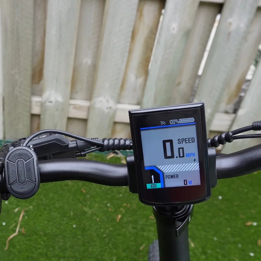 750W 20" Fat Tire 8-Speed Folding Electric Bike B36555