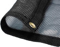 Black Mesh Polyethylene Tarp 12 Foot x 20 Foot H8455