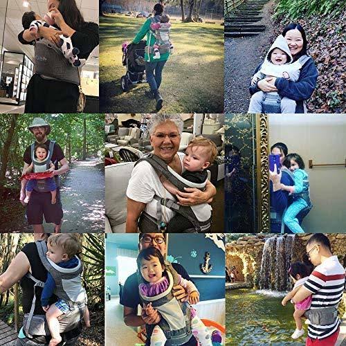 Ergonomic Baby Carrier with Hip Seat D634680