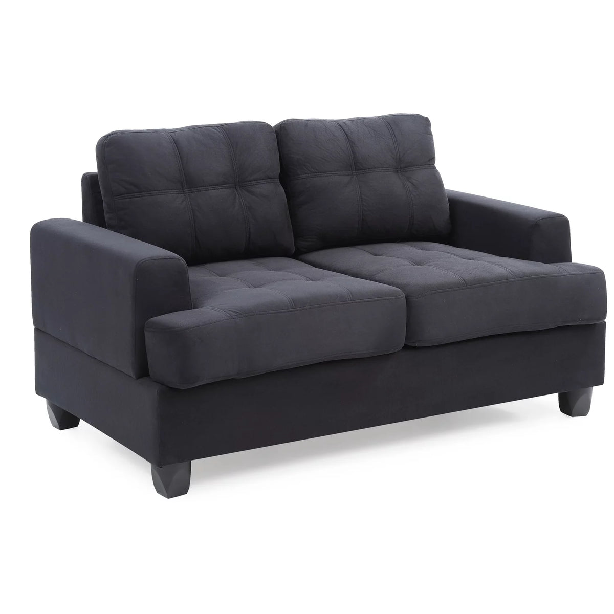 Black Loveseat Q309212