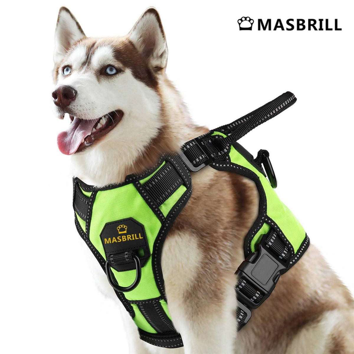 Reflective No Pull Dog Harness With Handle V874