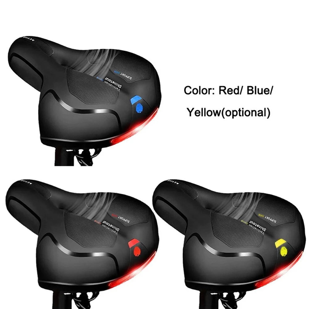 Bike Seat Saddle Cushion Water-Resistant for MTB Mountain Road Bike Y2892