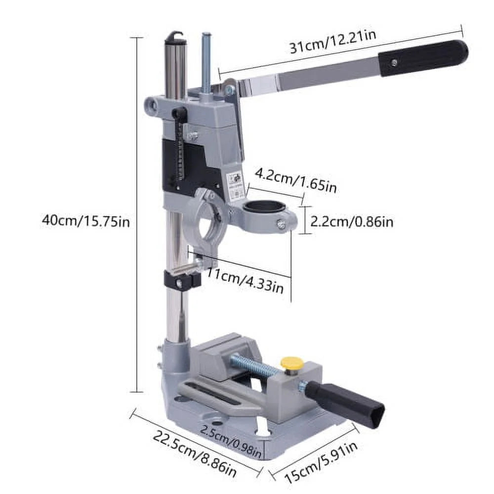 Electric Drill Press Stand Tool Drilling Pedestal Clamp Holder O594