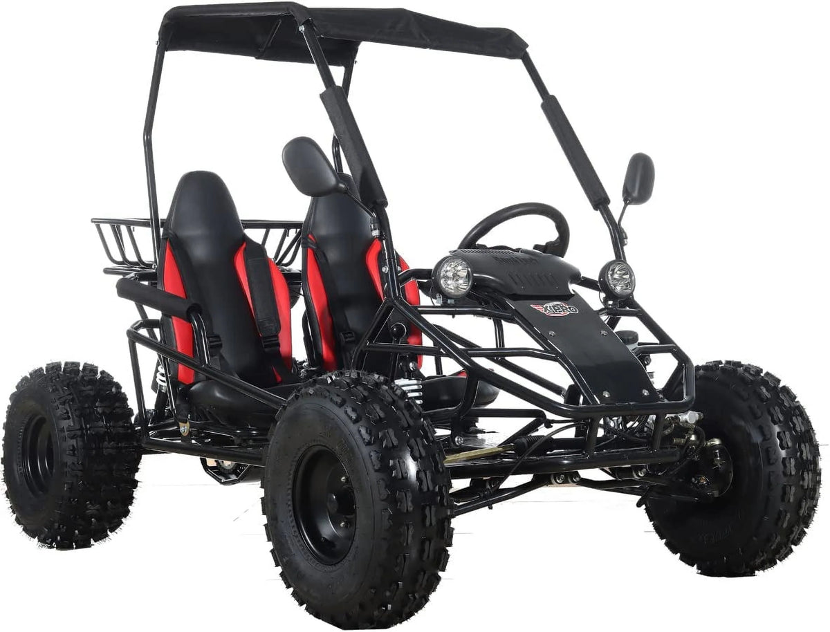 125cc Gas Powered Go Kart 3 Semi-Automatic Transmission with Reverse J389205
