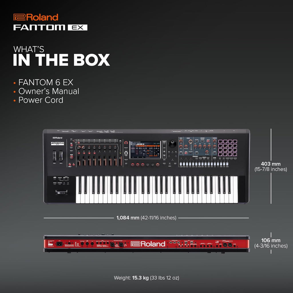 61-Key Synthesizer with 7000 Onboard Sounds K756