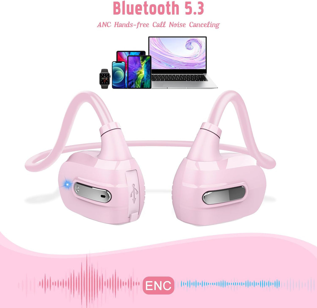 Kids Headphones, Open Ear Headphones, Bluetooth 5.3 Y75623