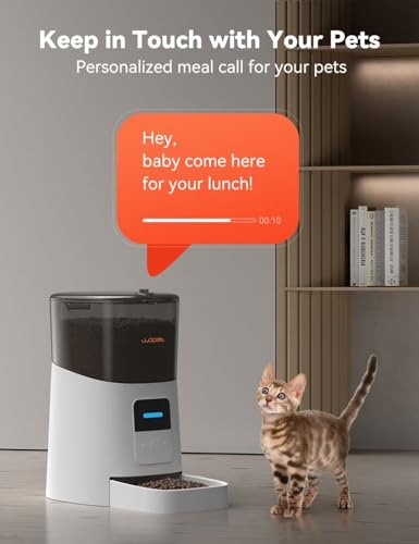 6L Automatic Cat Feeder with WiFi and APP Control J9421