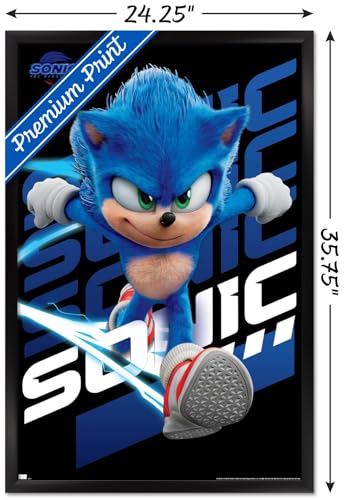 Sonic Wall Poster K9976