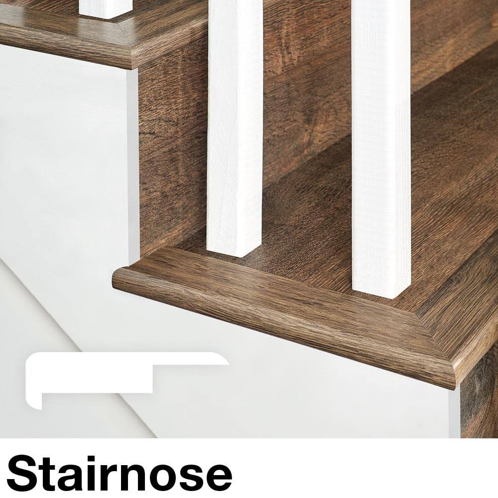 Gray Prefinished Stair Nosing G577