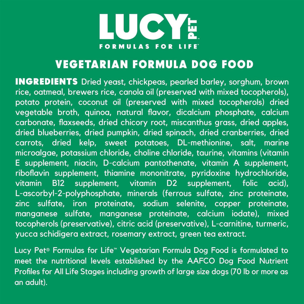 Vegetarian Formula Dry Dog Food K4310