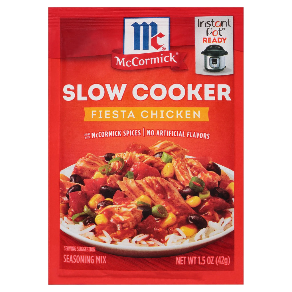 (12 pack) 1.5 oz Slow Cooker Fiesta Chicken Seasoning Mix A4773