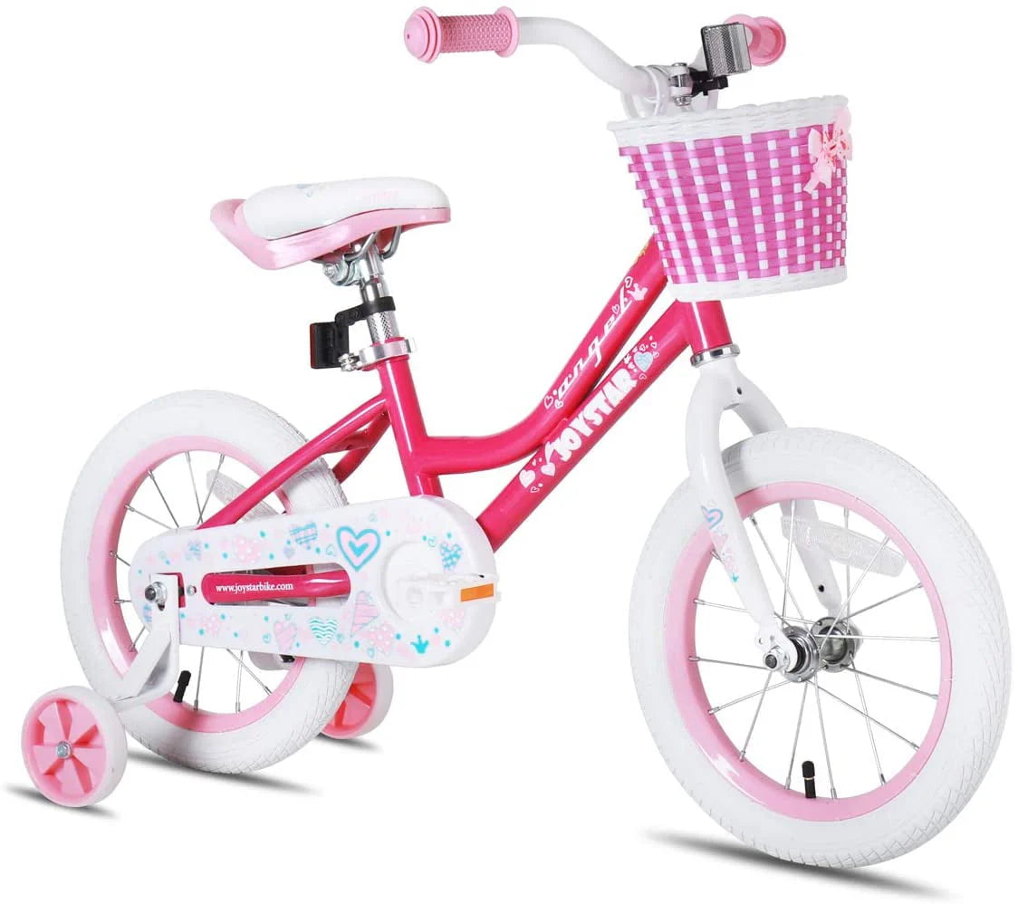 16 Inch Kids Bike with Training Wheels, Blue X61587