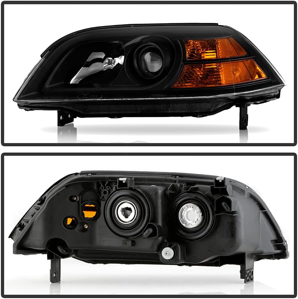 Black Headlights Headlamps A2009