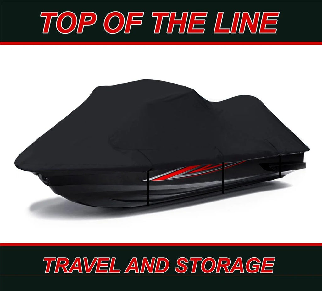 Black 600 Denier Jet Ski PWC Cover 3 Seater P56400