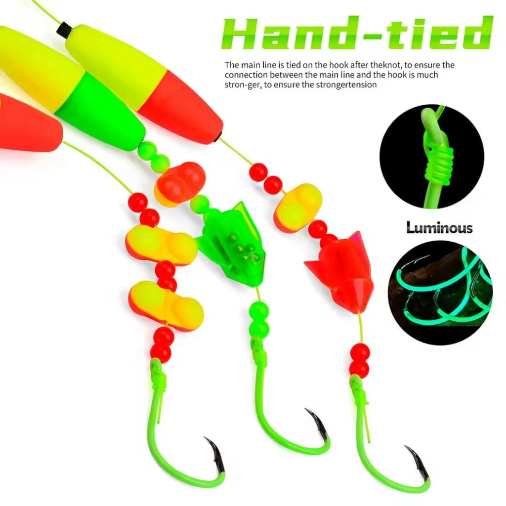 5pcs/set Catfish Rigs Fishing Tackle with Circle Hooks C830