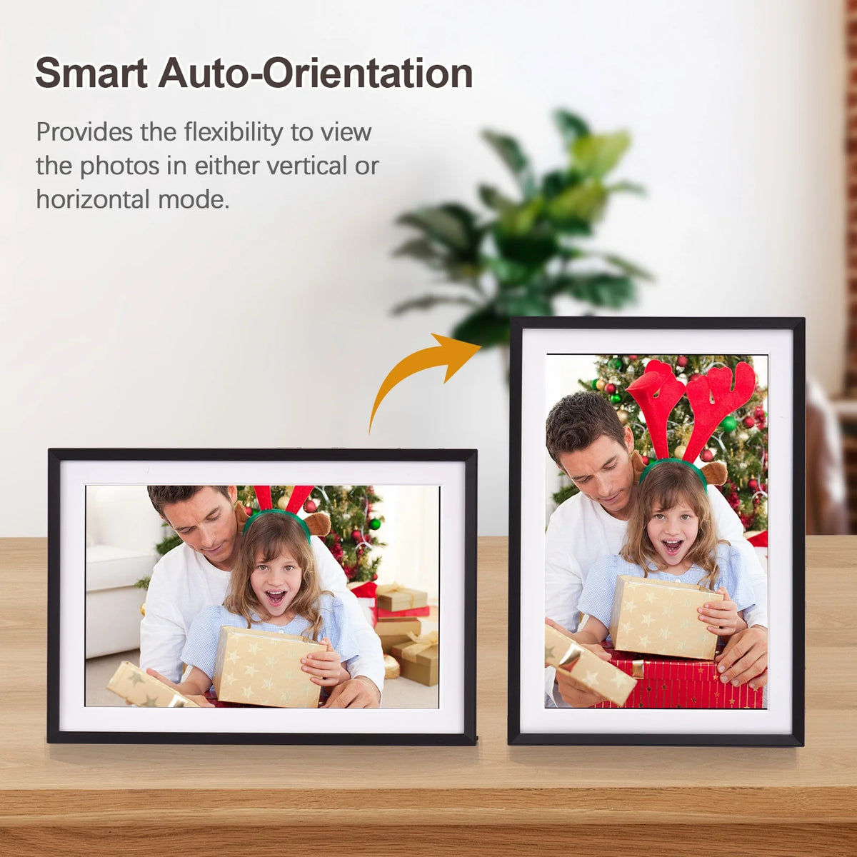 WiFi Digital Photo Frame 15.6-Inch TFT Screen 16GB Storage O951484