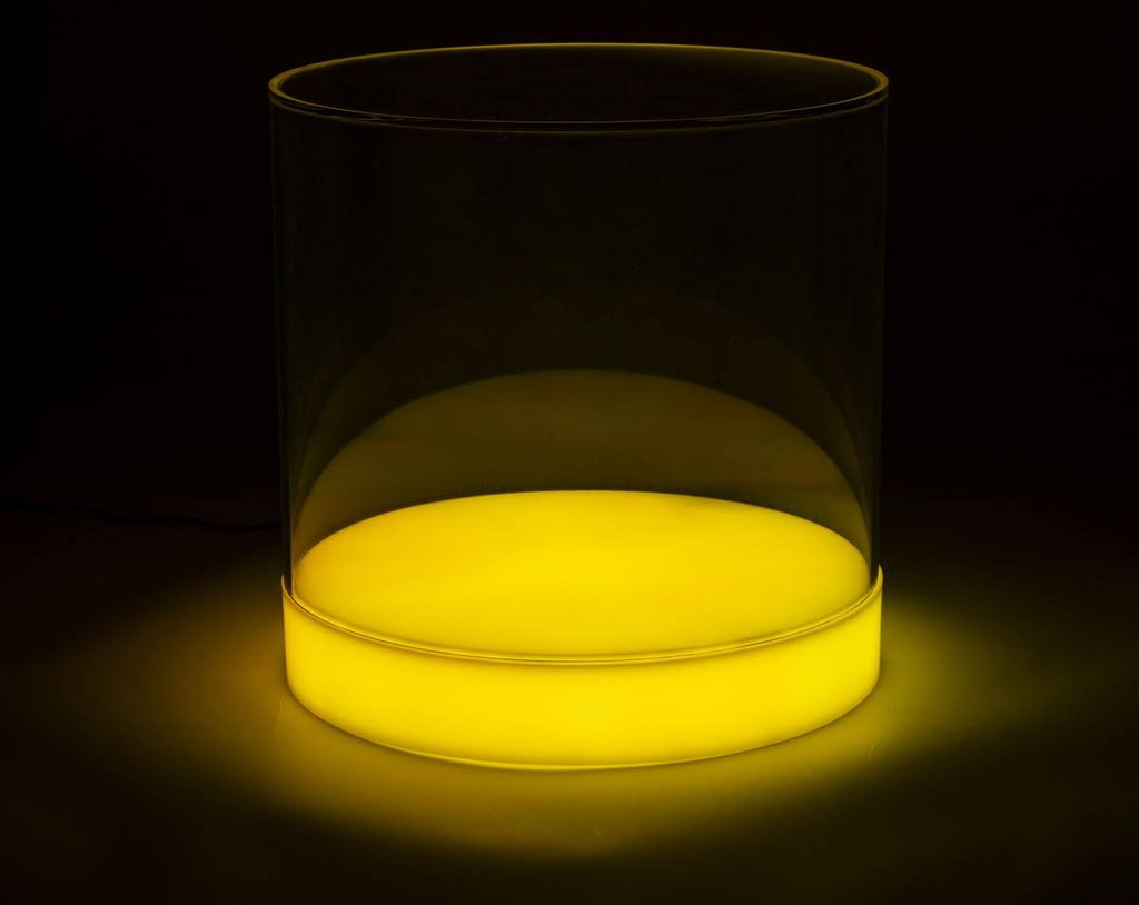 12 inch Round Illuminated Countertop Display Case A96503