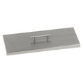 Stainless Steel Cover for 18 x 6 Rectangular Fire Pit Pan X394