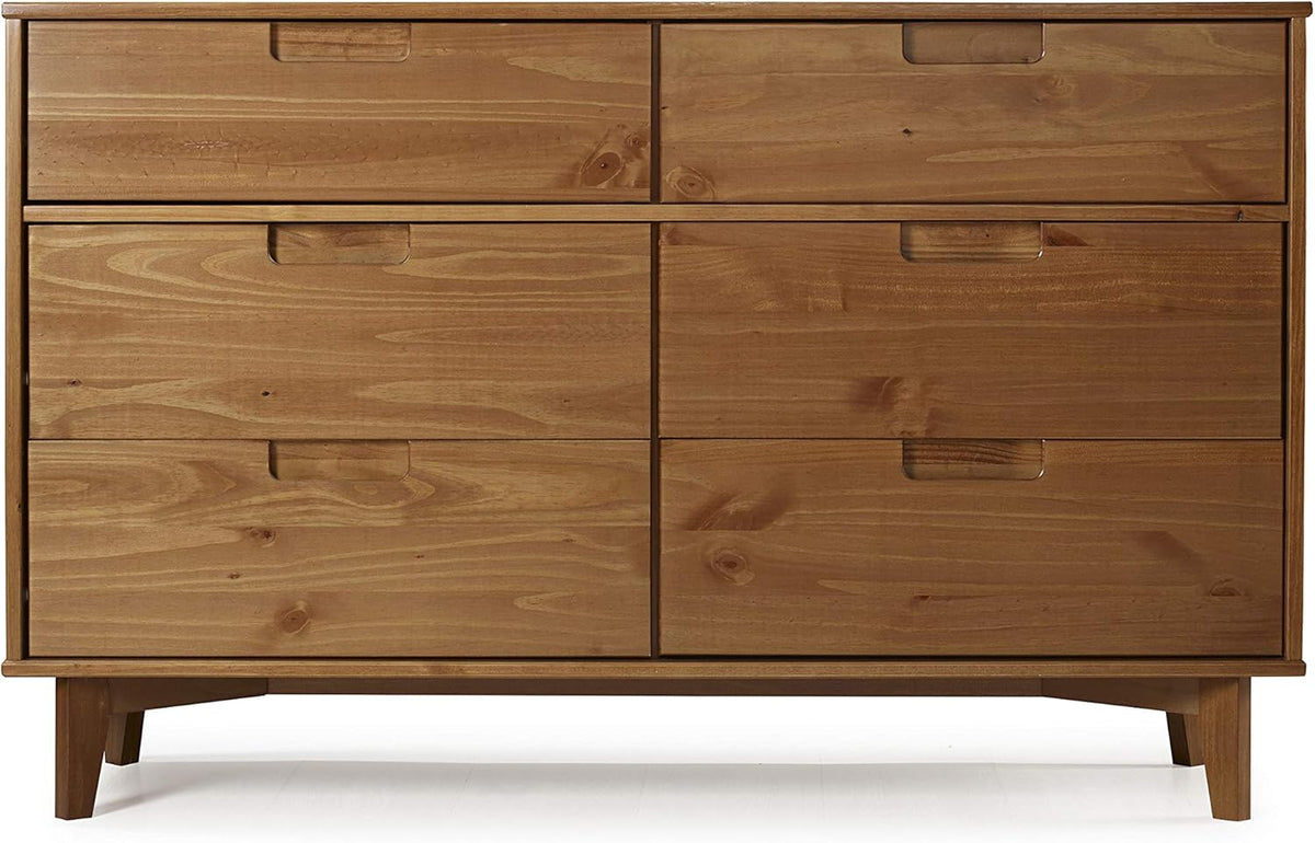 6 Drawer Wood Dresser X2636