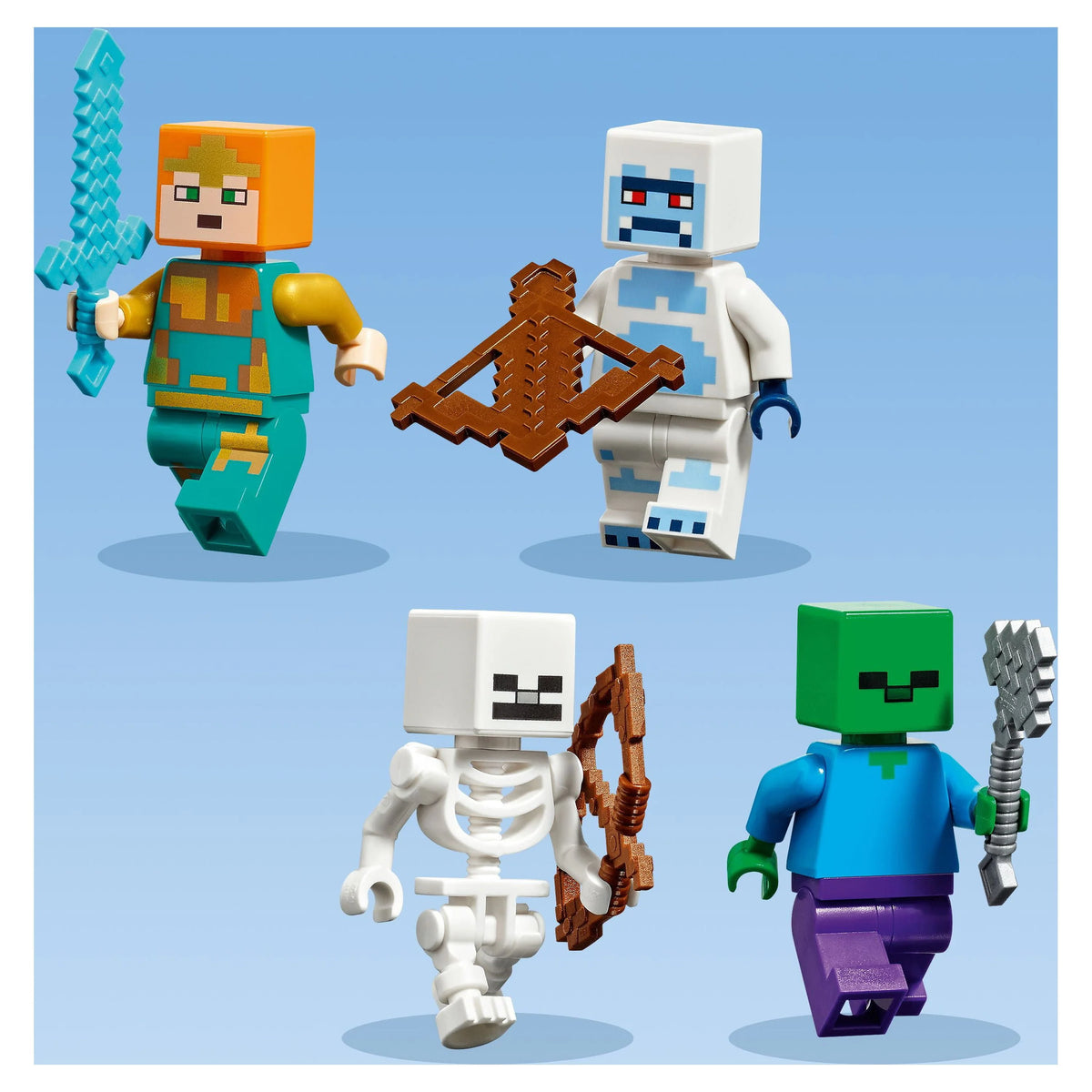 Ice Castle Toy with Zombie and Skeleton Figures G54561