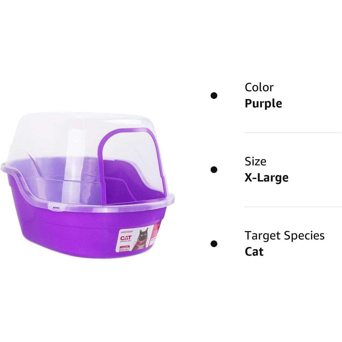 Jumbo Hooded Cat Litter Box A468341