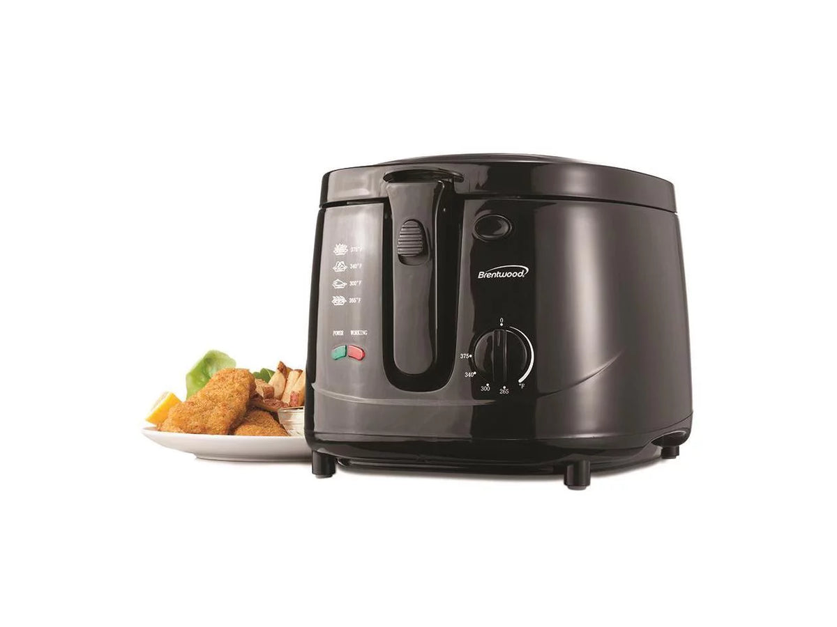 1500w 12-Cup Electric Deep Fryer, Black M4766