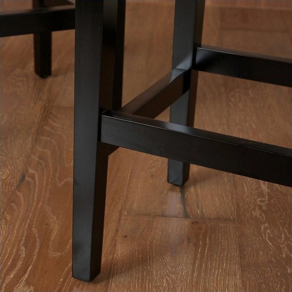 Ivory Backless Counter Stools Set of 2 F582