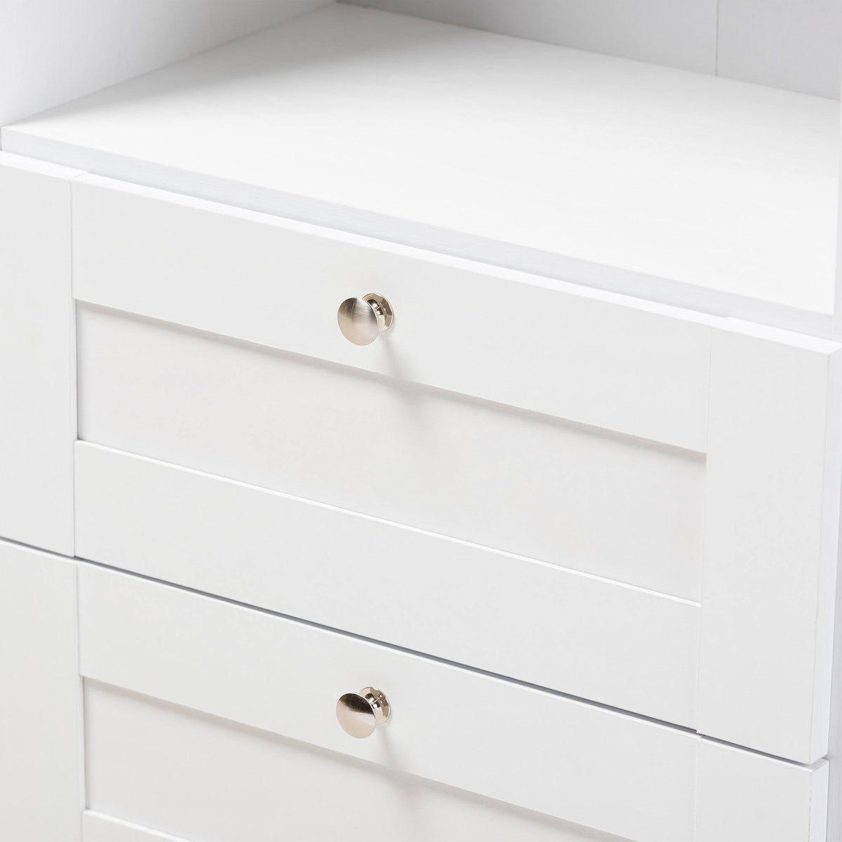 Oak White Two Tone Bookcase F640