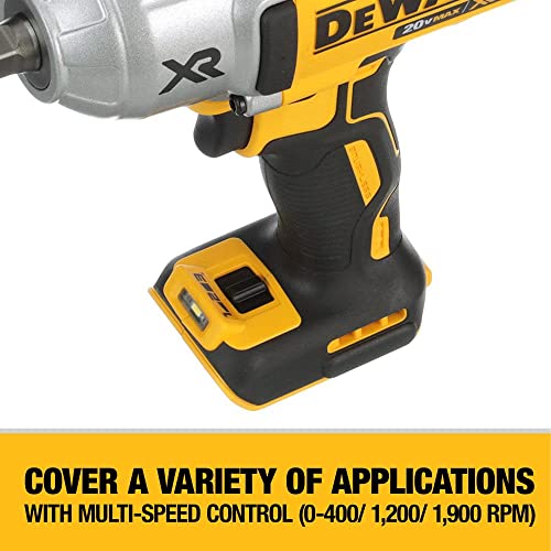 20V Max Brushless High Torque 1/2-Inch Cordless Impact Wrench Kit L841557