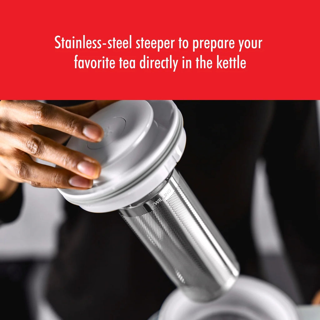 Silver Glass Kettle Z49703