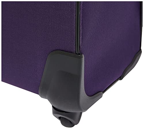 Purple 3-Piece Softside Luggage Set with Spinner Wheels (21/25/29) X541