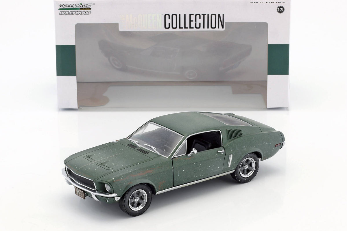 1/24 Diecast 1968 Ford Mustang GT Fastback Green B58671
