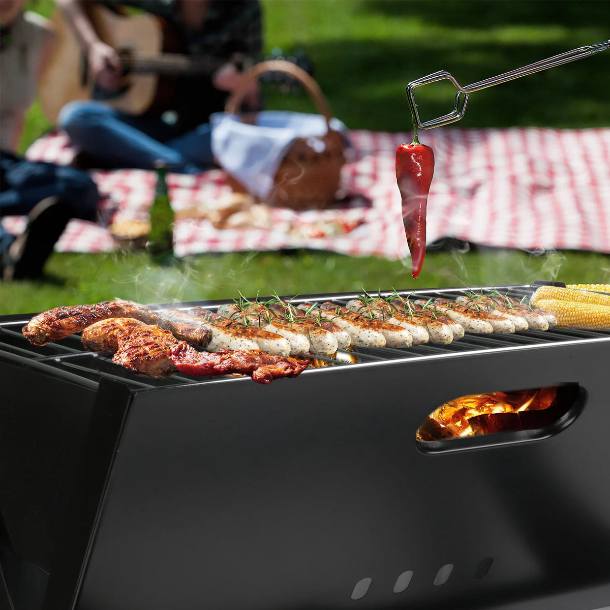 Portable Charcoal BBQ Grill D141
