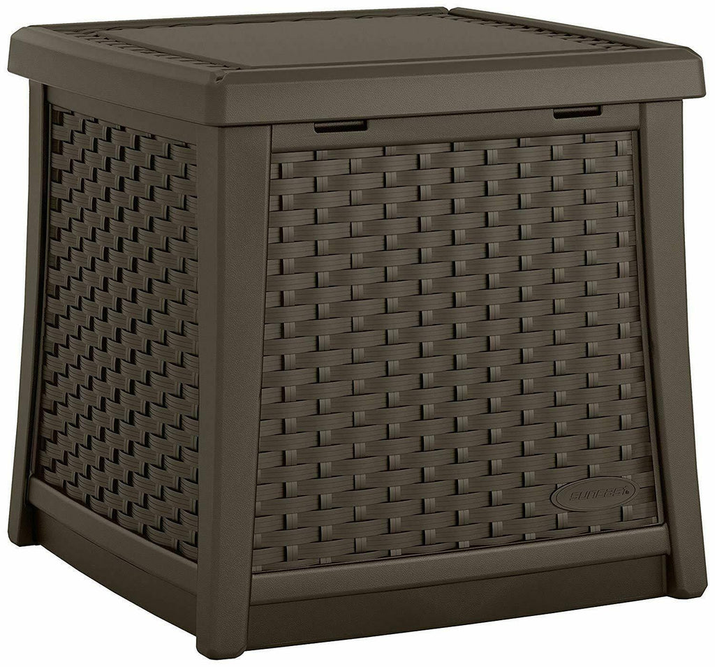 Resin Patio Storage End Table N45959