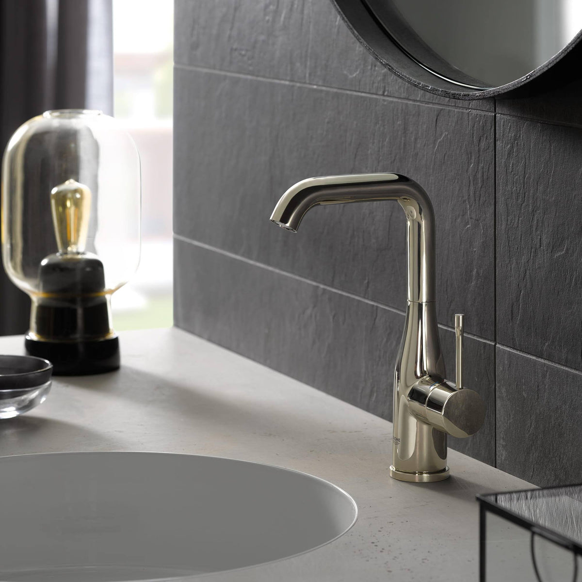 Polished Nickel Bathroom Faucet B88739
