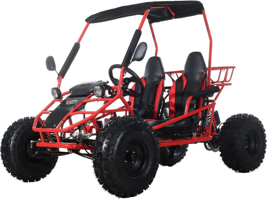 125cc Gas Powered Go Kart 3 Semi-Automatic Transmission with Reverse J389205