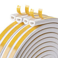 White Self-Adhesive Rubber Weather Stripping P5228
