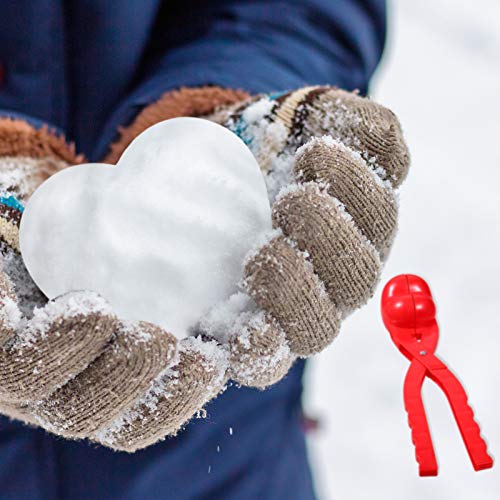 Heart Snowball Maker with Handle Plastic J745