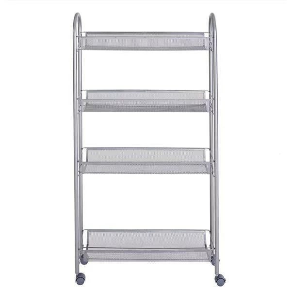 4 Tier Slim Rolling Storage Cart M629