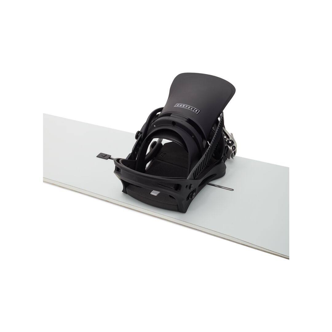 Burton Cartel x Re:Flex Snowboard Binding Team Gray, M H525712