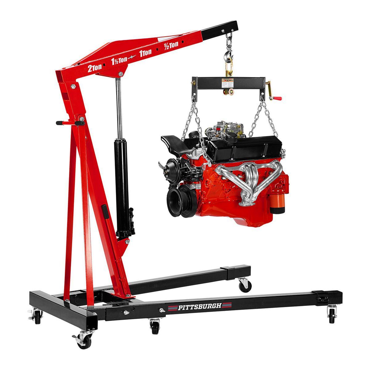 2 Ton Capacity Foldable Shop Crane F287259