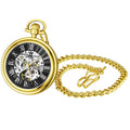 Mechanical Skeleton Pocket Watch A6344
