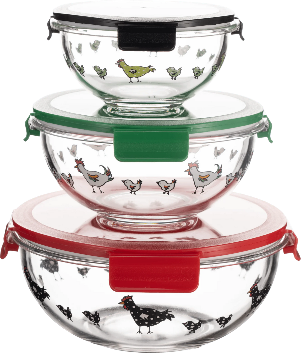 Glass Bowls 3-In-1 R5254