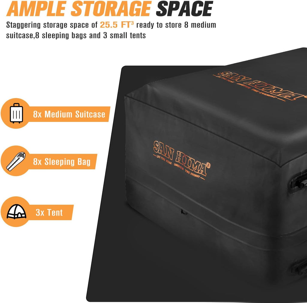 100% Waterproof Heavy Duty Truck Bed Storage Bag, 50 L x 40 W x 22 H D3771