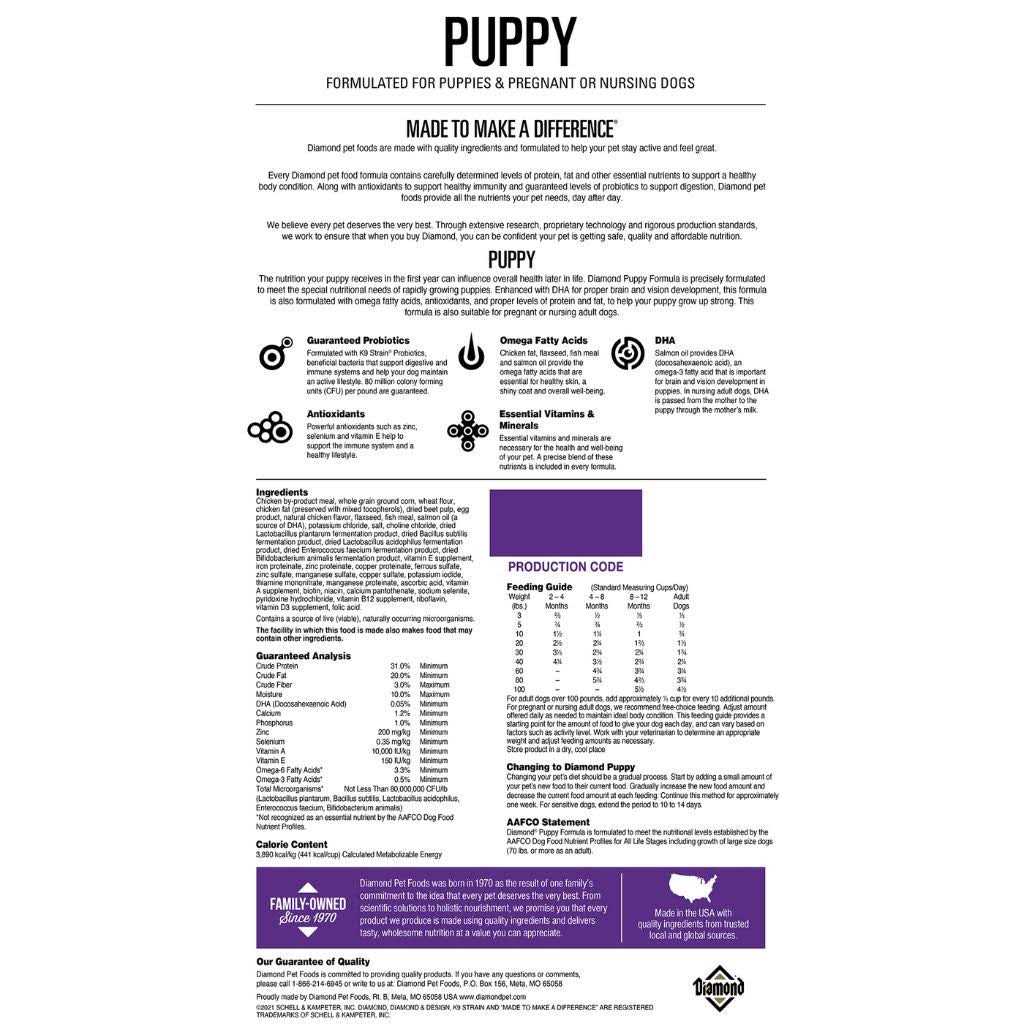 Puppy Food W241