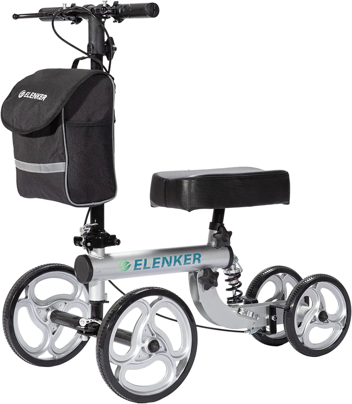 Steerable Knee Scooter Silver B7890