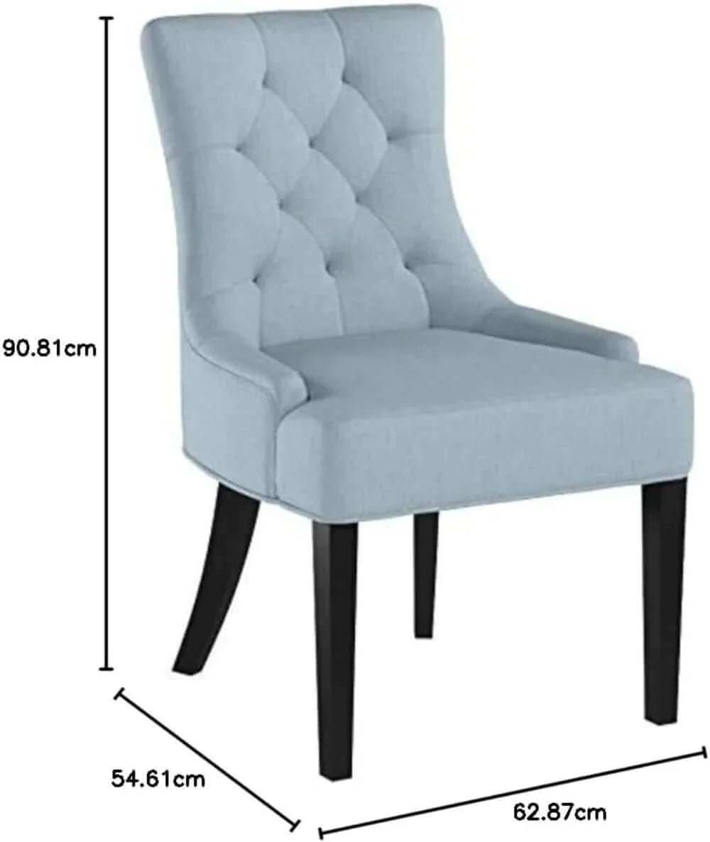 Light Blue Wood Dining Chairs R437