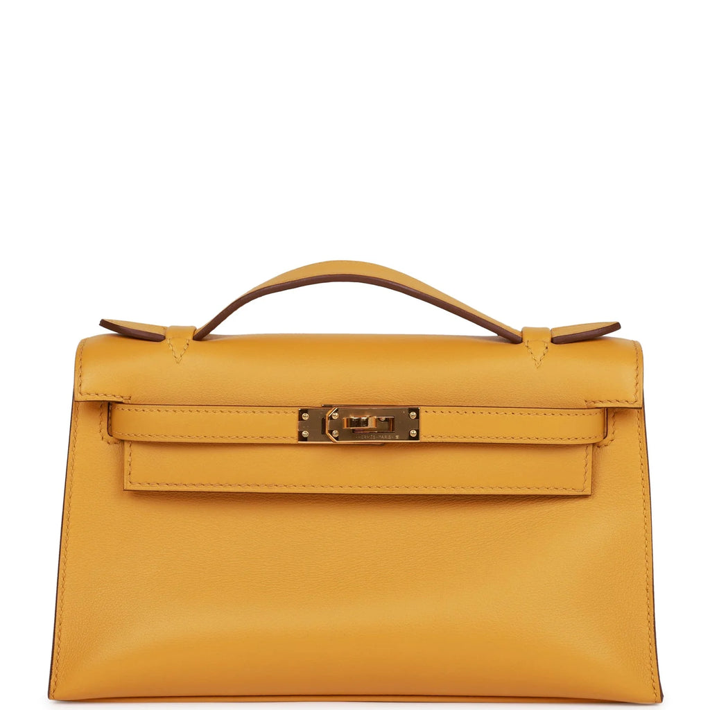 Jaune Ambre Swift Pochette K162610