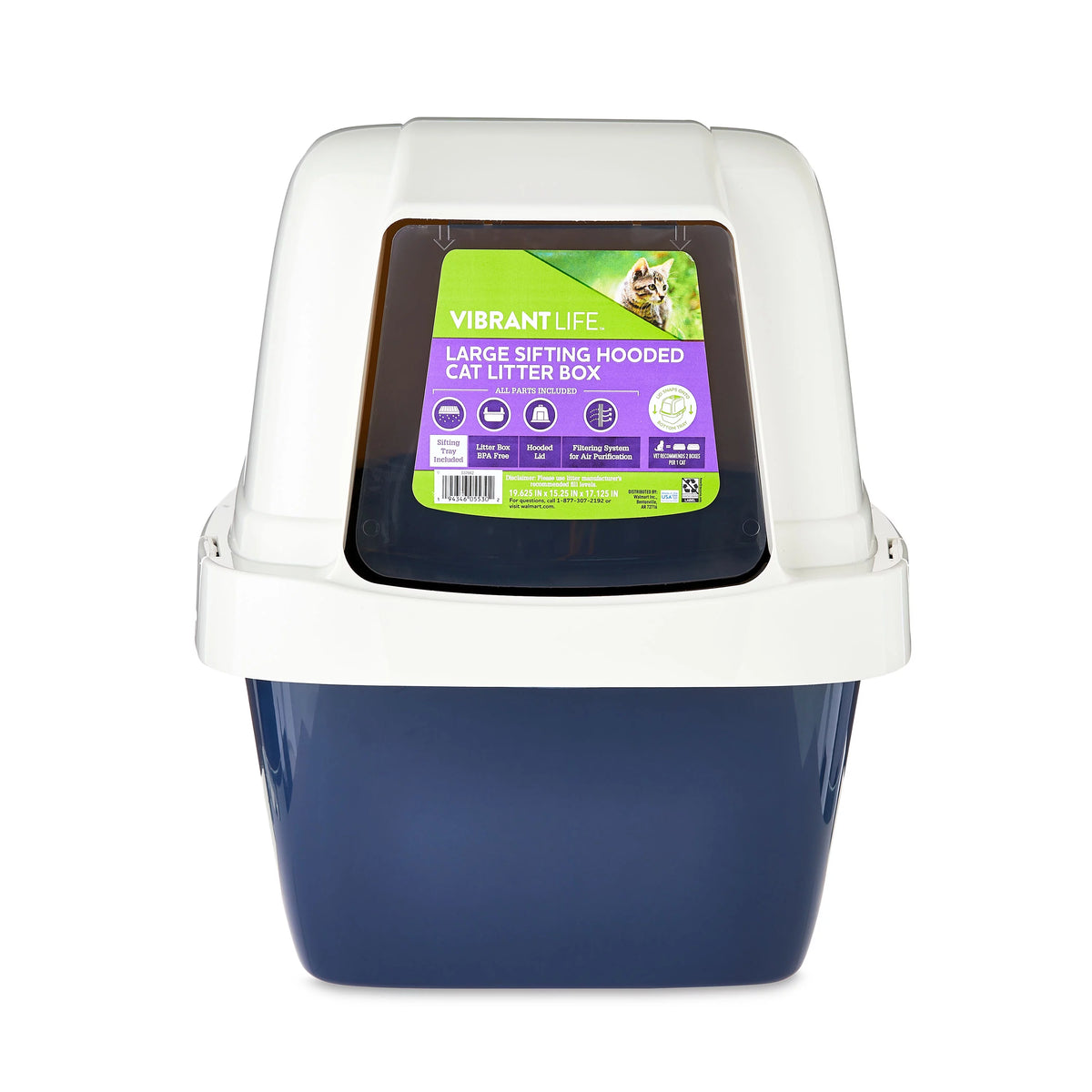 Large Sifting Enclosed Cat Litter Box R3415